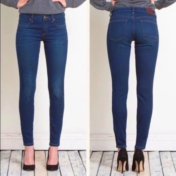 HENRY &  BELLE | DARK WASH SUPER SKINNY ANKLE JEANS - Picture 1 of 14